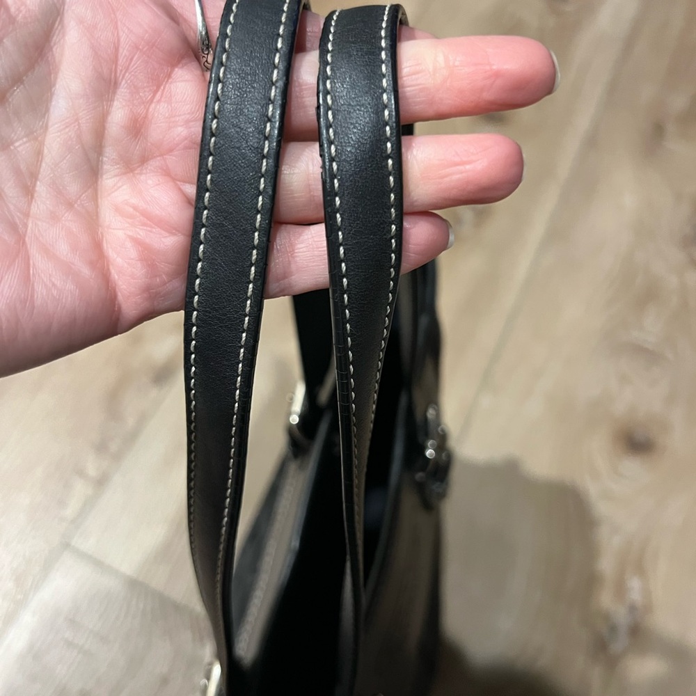 COACH Signature Legacy Tote Black - Picture 6 of 15